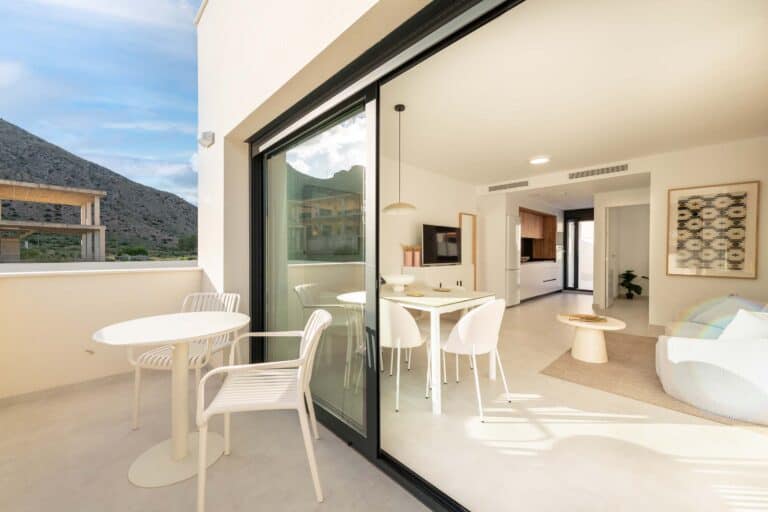 3. Living Room and Terrace